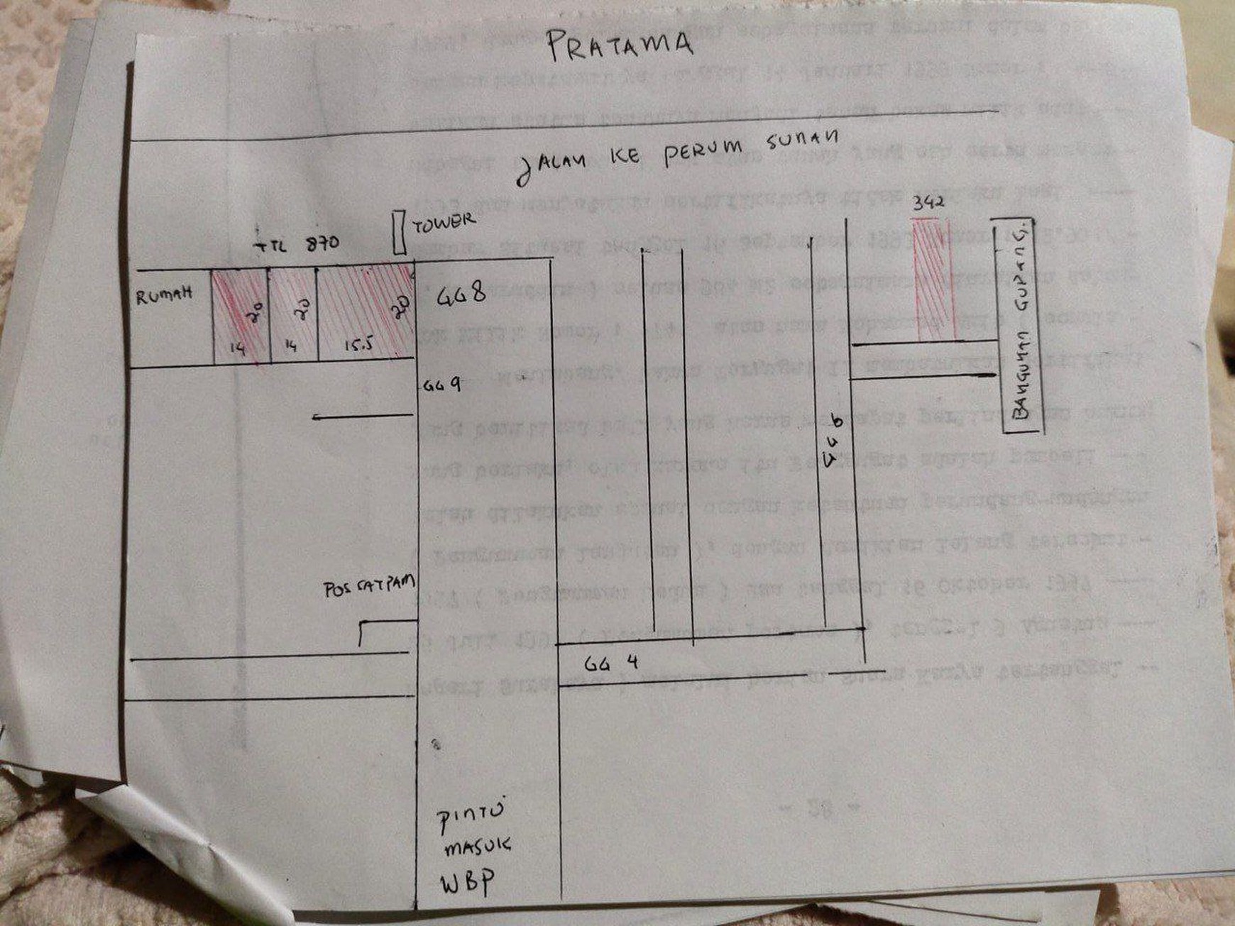 Dijual 3 Tanah kav di Wiyung Brantas Permai, Surabaya