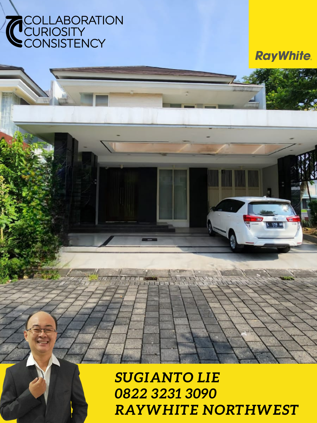 Rumah Dijual Wisata Bukit Mas Design Modern MinimalisSurabaya Barat