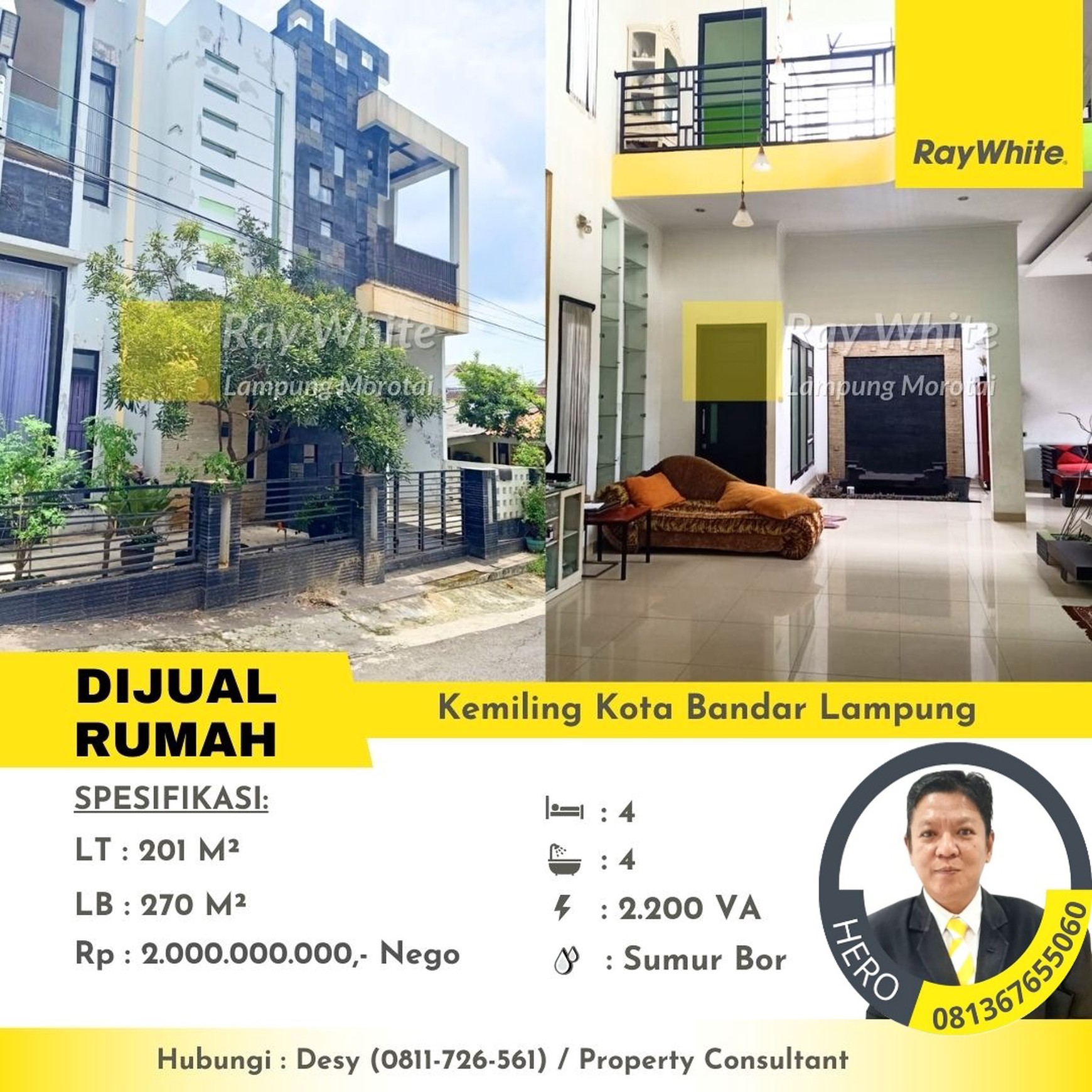 DIJUAL RUMAH MEWAH DI KEMILING