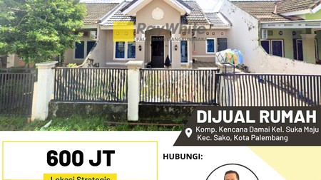 Dijual Rumah di Komplek Kencana Damai