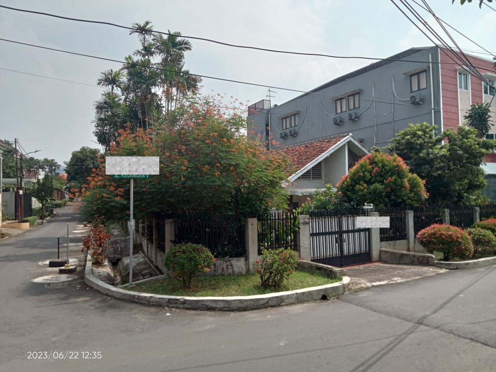 Rumah Hitung Tanah Di Jl Keuangan Cilandak Jakarta Selatan