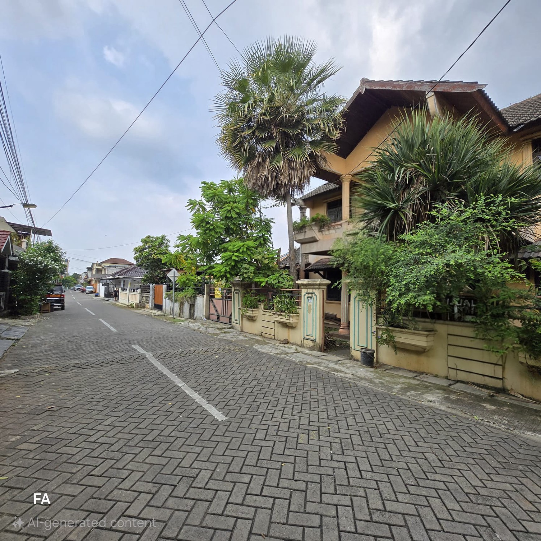 Rumah 2 lantai luas 300 m2 di jalan Bima , Kavling Agraria. Karawaci Tanggerang kota