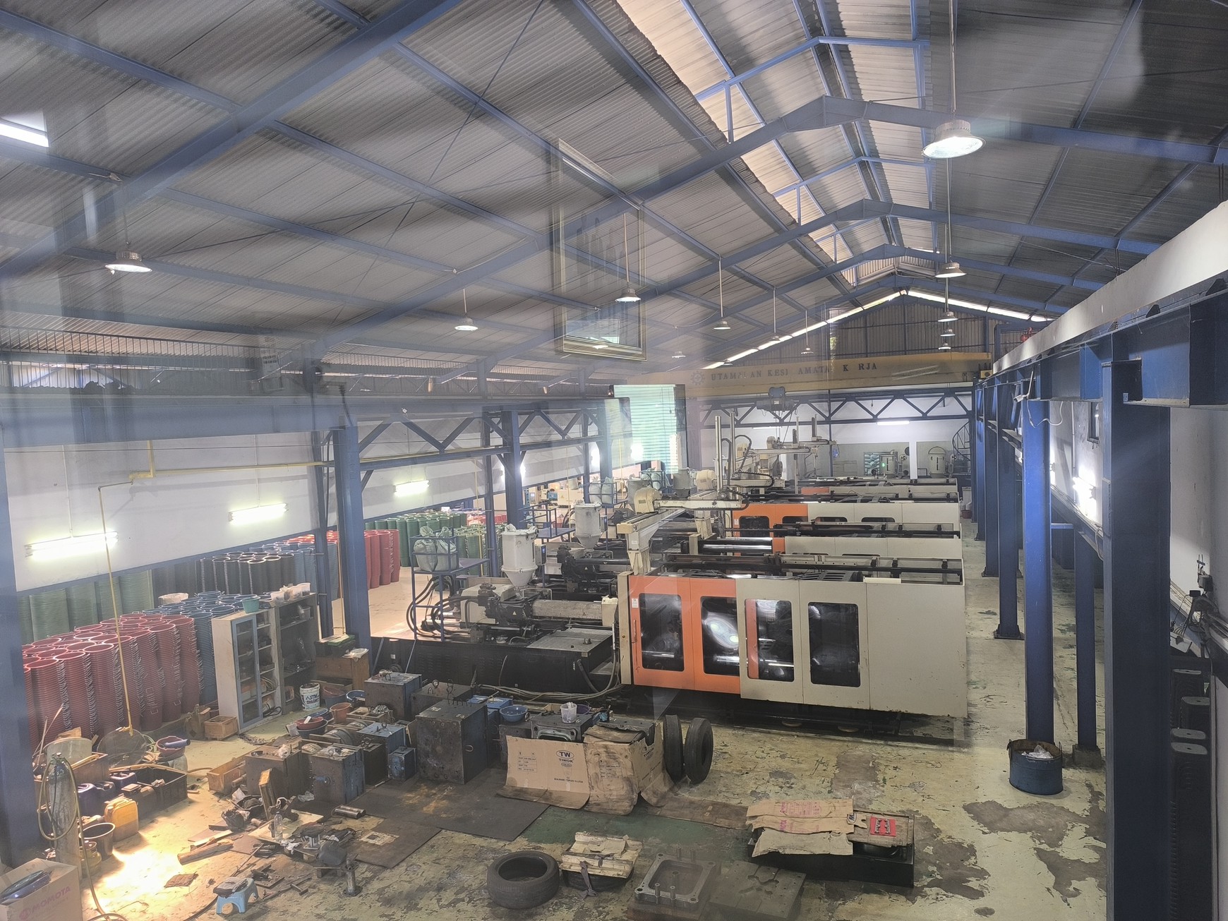 Dijual Workshop / Pabrik Siap Pakai di Jl. Raya Setu, Cibuntu, Cibitung