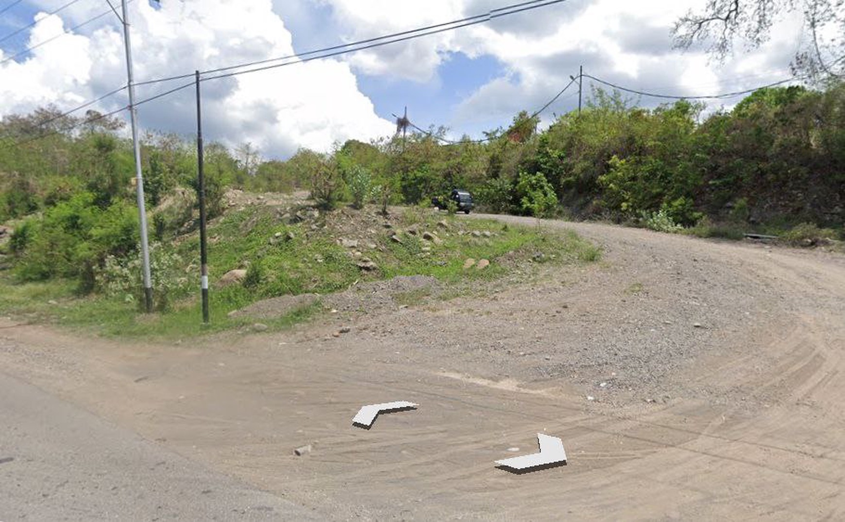 Dijual Tanah Murah Ex Pabrik Jl. Nasional Maumere - Larantuka, NTT Dekat Santai Divers Maumere