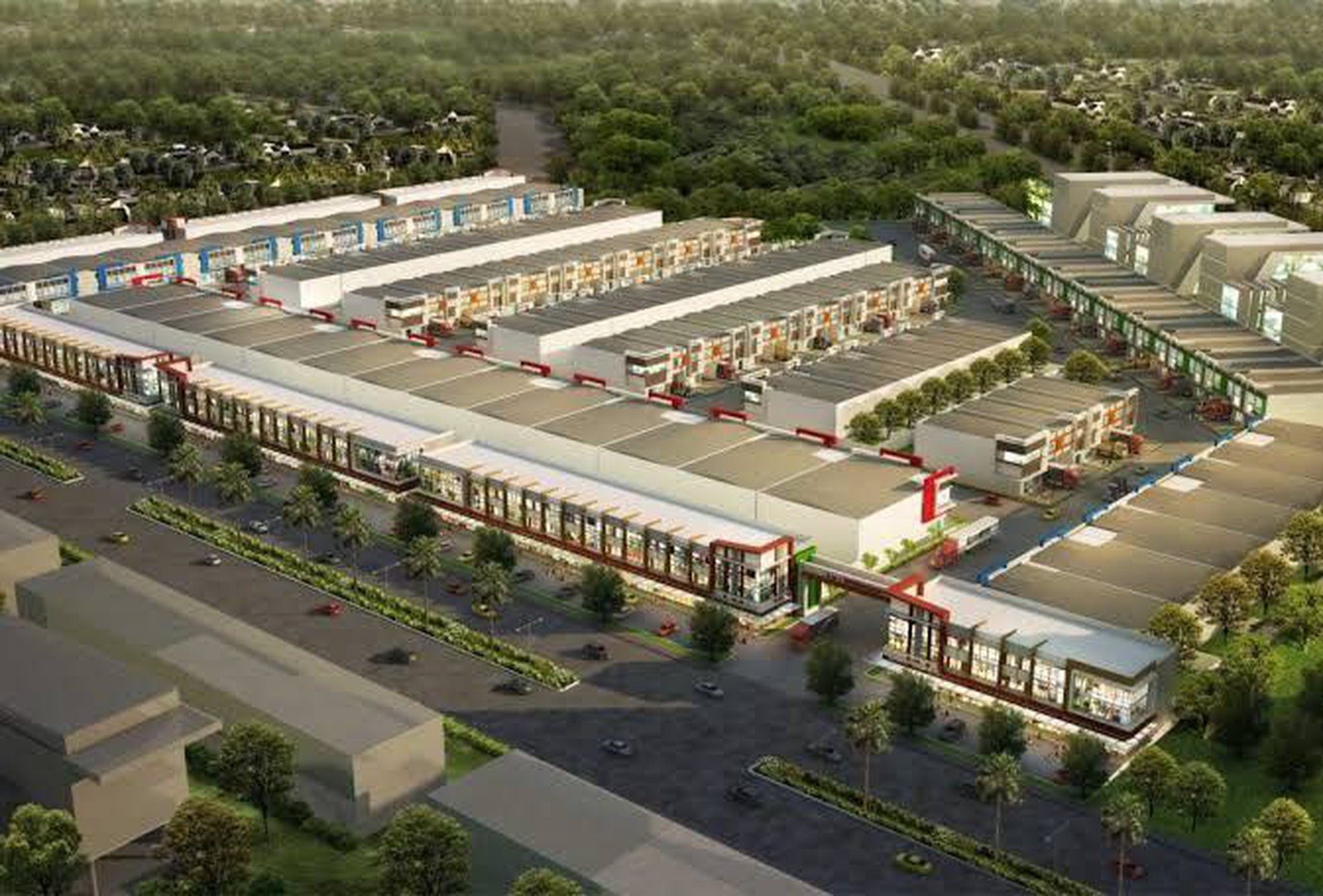 Disewakan Gudang di AKR GEM City, Manyar Gresik 