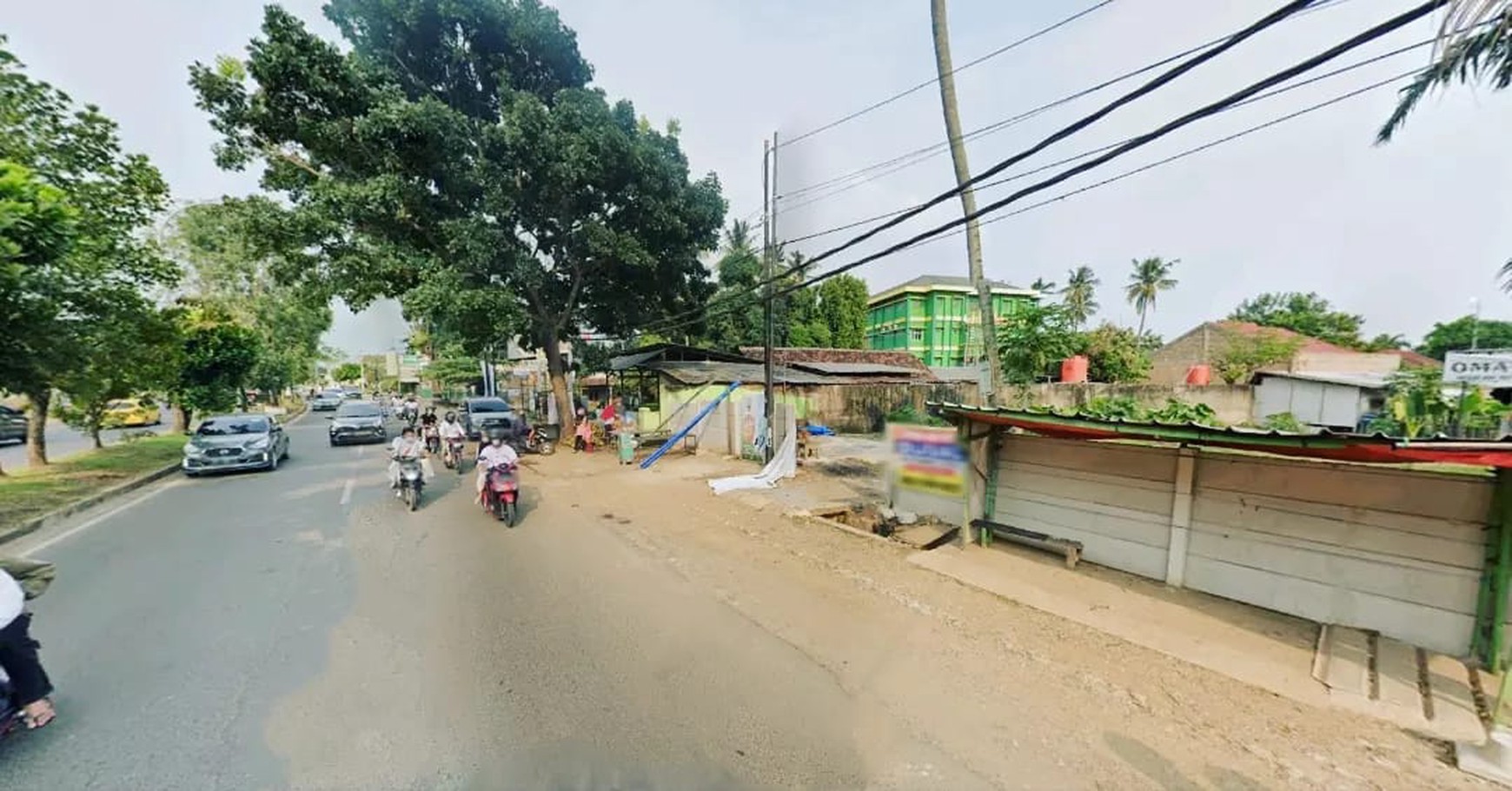 Tanah kosong dijalan Utama Jalur Dua Sultan Agung Way Halim, Bandar Lampung (Lampung)
