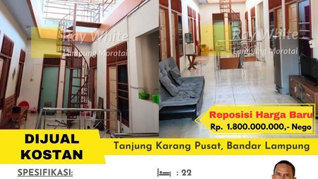 rumah murah kosan tanjung karang pusat
