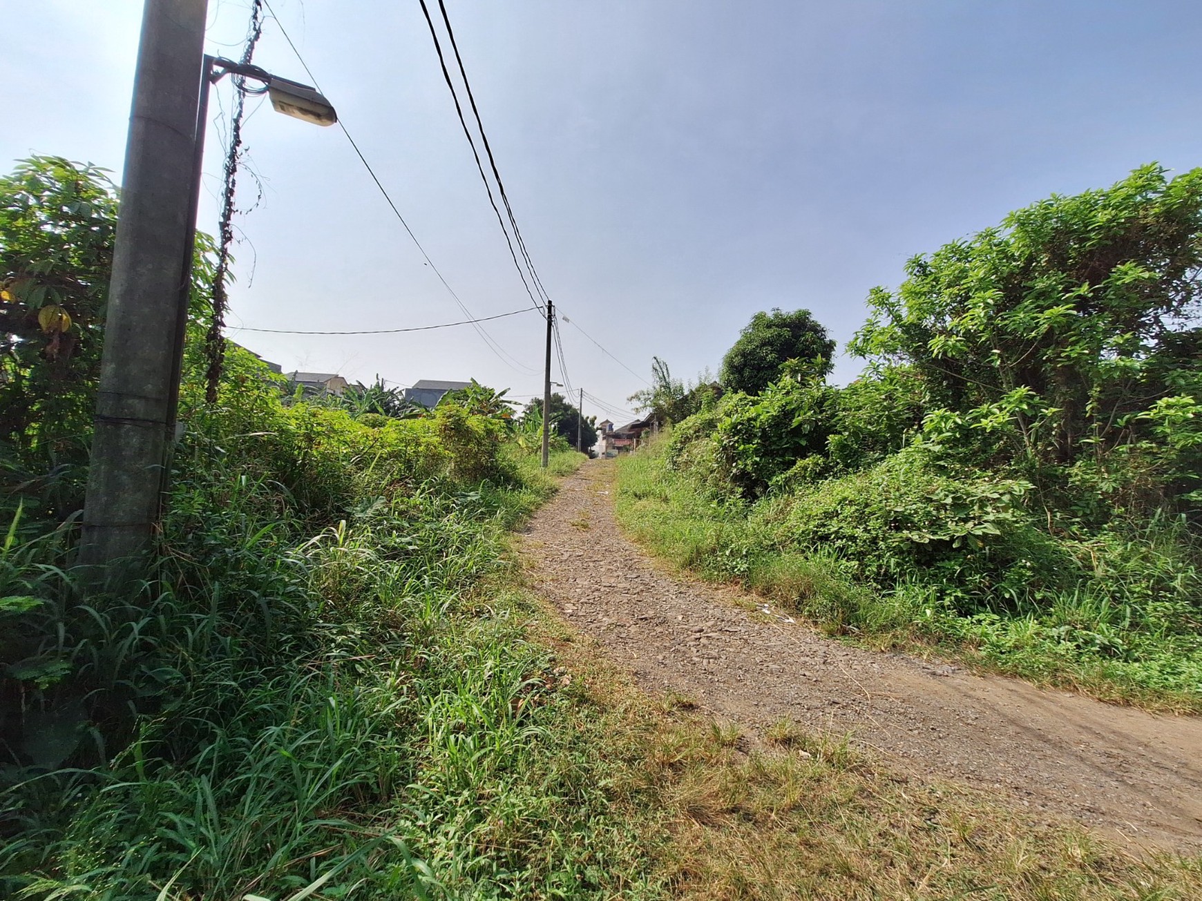 Tanah Seluas 5945 m2 Bonus 6 Rumah di Pamulang - Dekat Toll Ciputat & Mall Sawangan