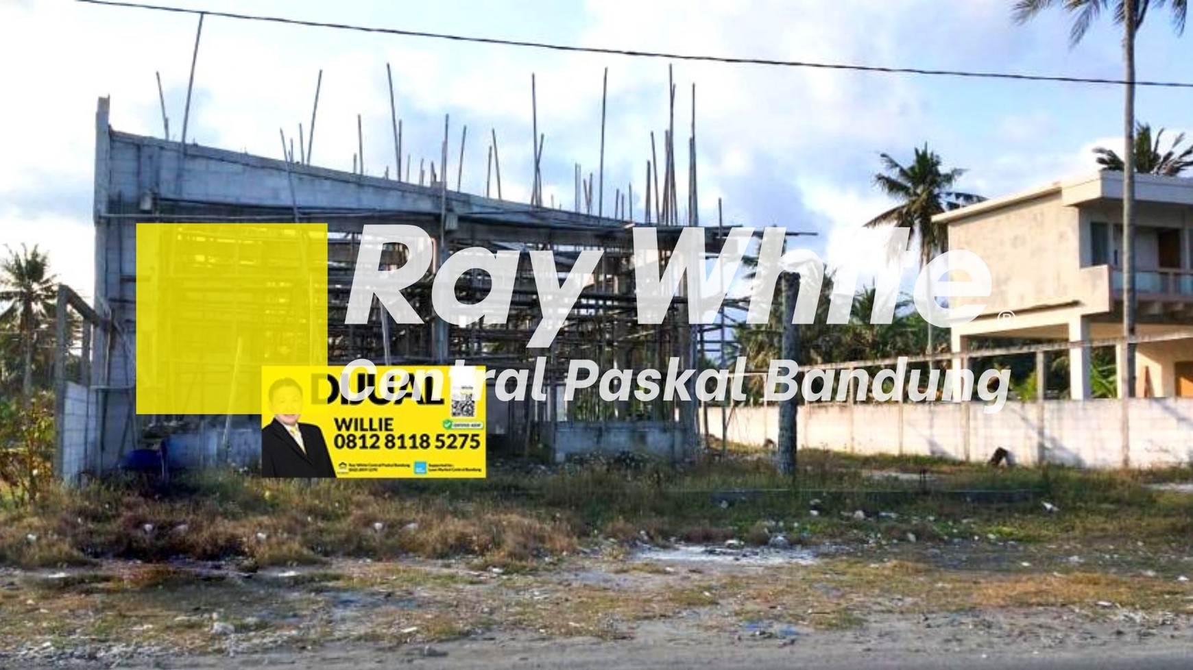 Tanah di Pantai Timur Pangandaran