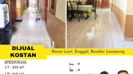 dijual kosan murah rawalaut
