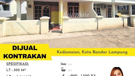 dijual rumah kosan dan bedeng murah kedamaian