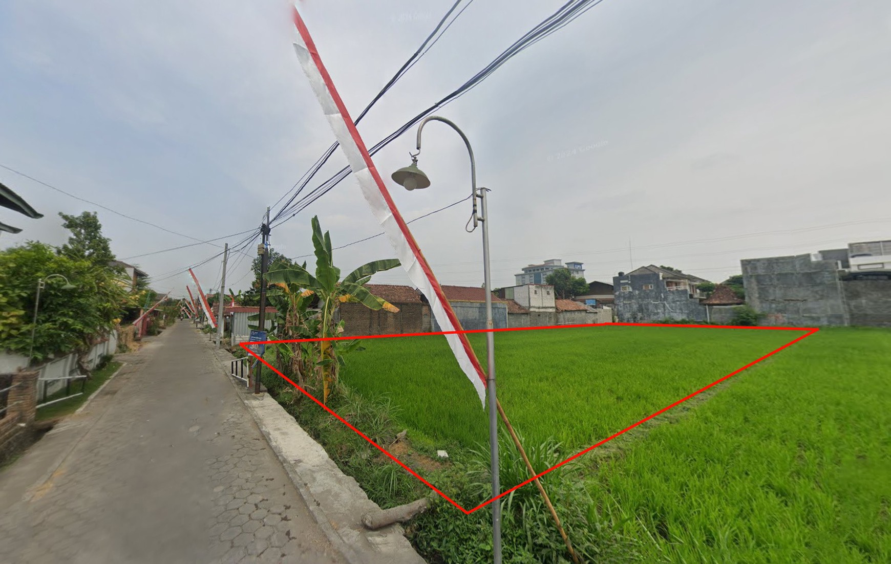 Tanah Sawah 1.313 Meter Persegi Cocok Untuk Kost Ngestiharjo Kasihan Bantul