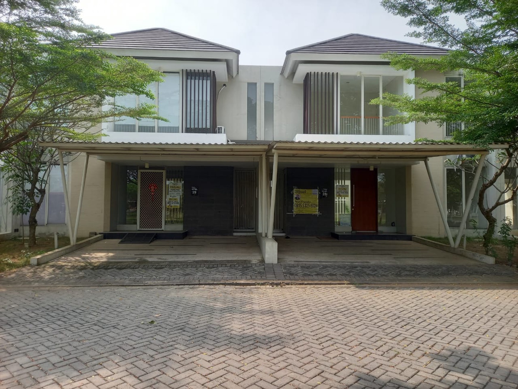 Dijual 2 unit Rumah Jejer. View DANAU NORTHWEST PARK CITRALAND