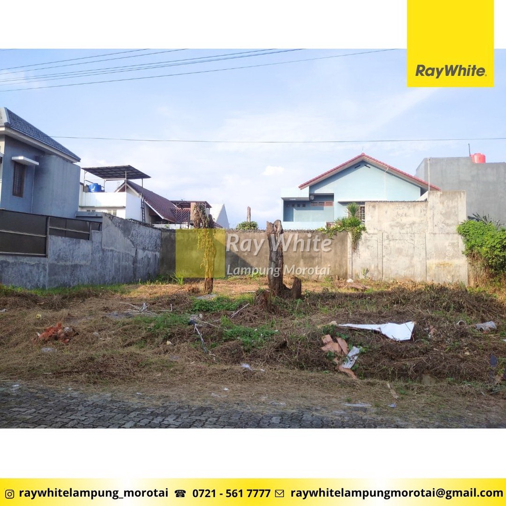 Dijual tanah dalam perumahan