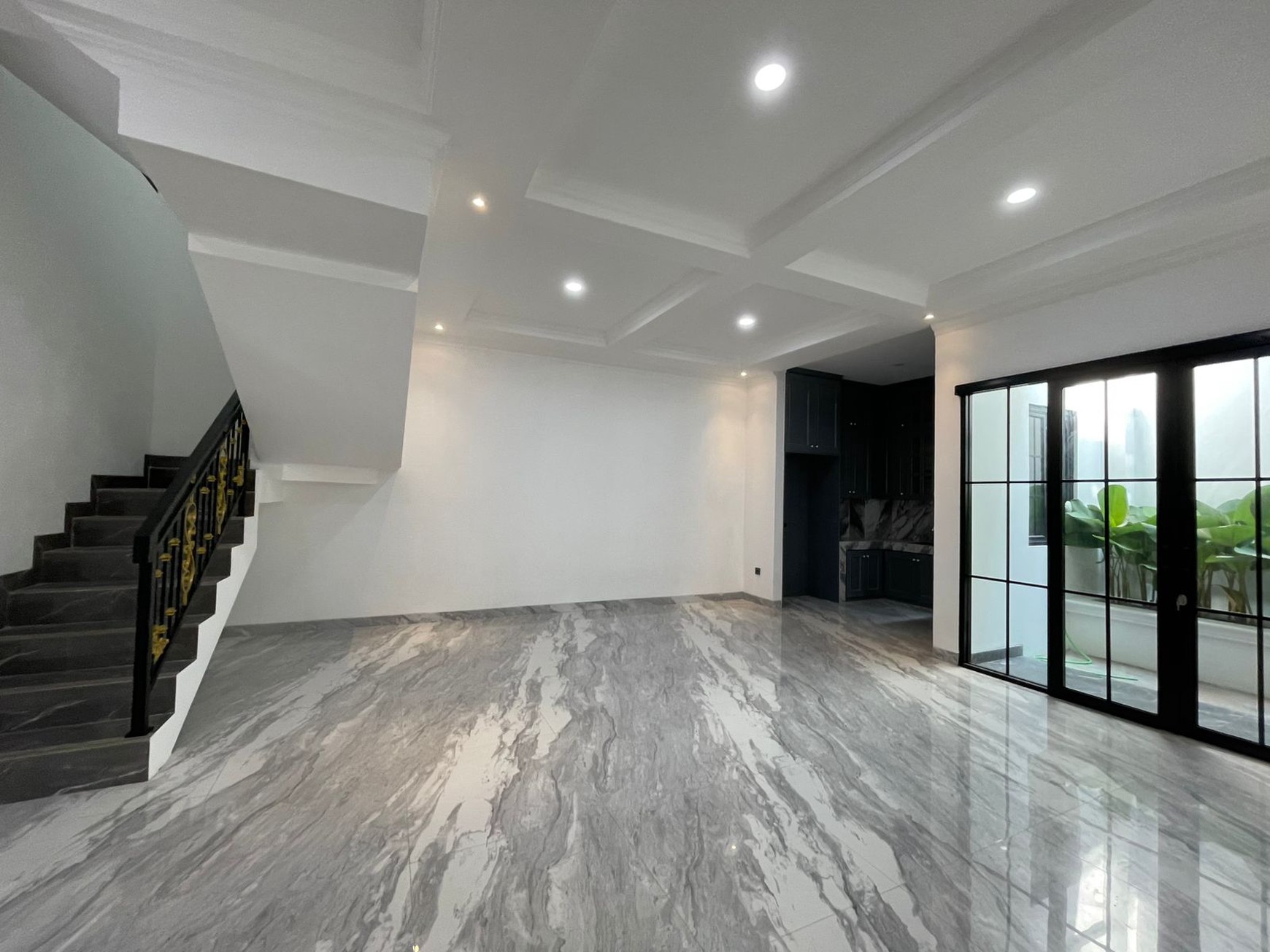 Rumah Baru,luas tanah 177,jalan lebar di Bintaro Jaya 9