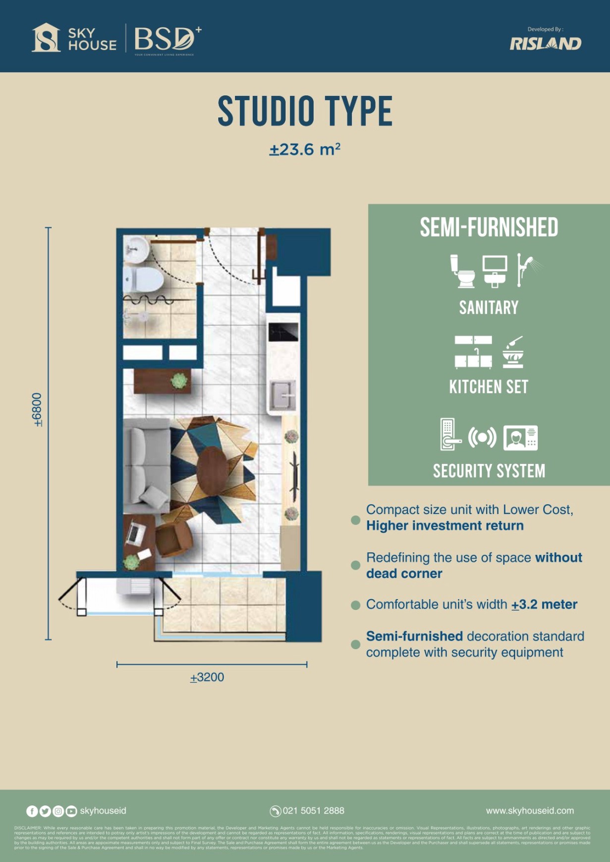 Apartment Sky House BSD