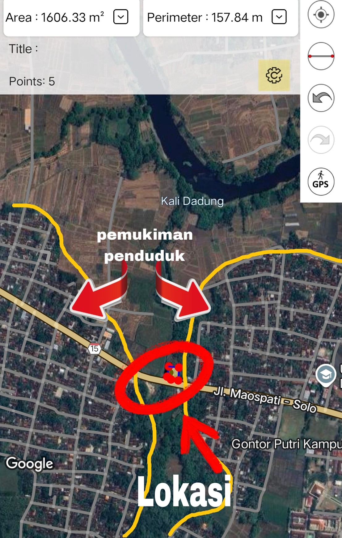 Tanah Komersial Di Ngawi | Harga Terbaik | Bisa Nego