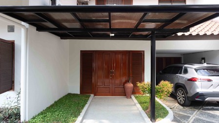 Turun Harga Rumah Mewah Baru Renovasi 2 Lantai di Jalan Radio Kebayoran Baru Jakarta Selatan
