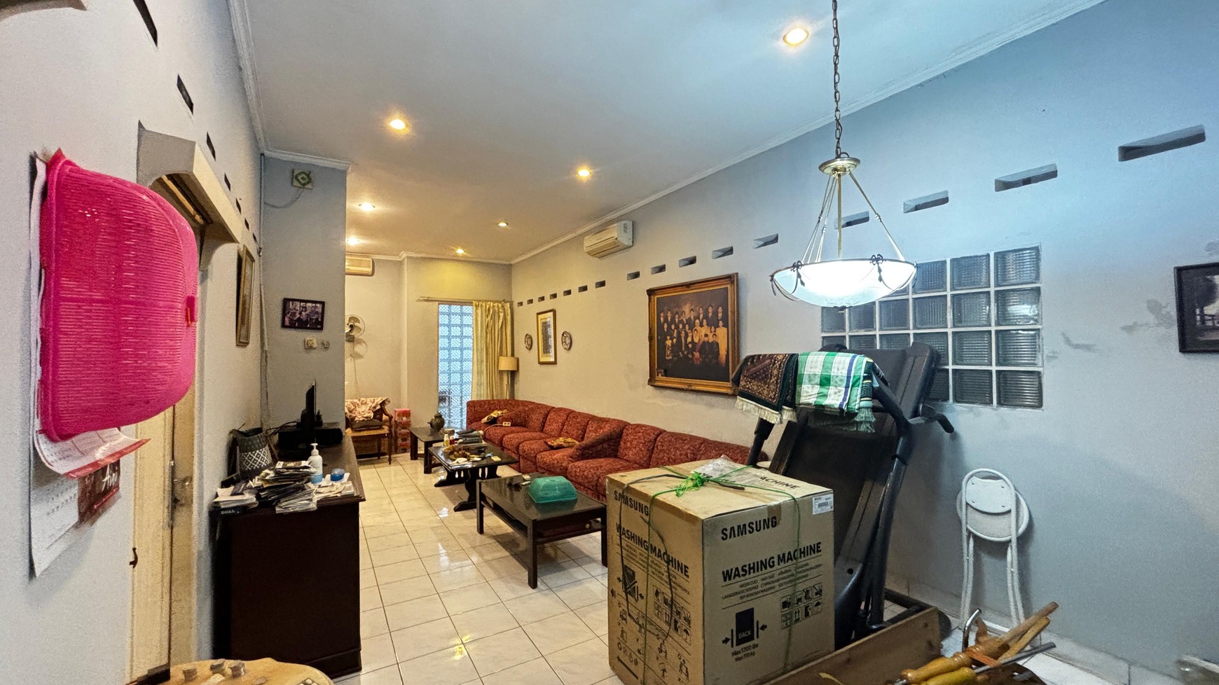 Rumah Tinggal 1 Lantai Luas 187m2 Jalan 1 Mobil Lokasi di Tebet Barat Jaksel
