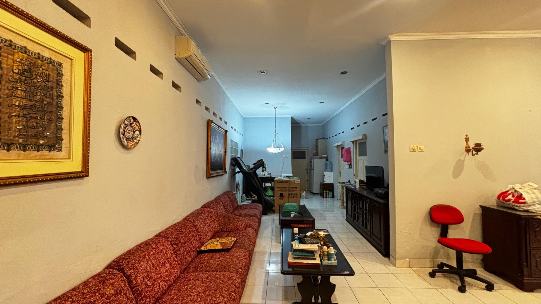 Rumah Tinggal 1 Lantai Luas 187m2 Jalan 1 Mobil Lokasi di Tebet Barat Jaksel