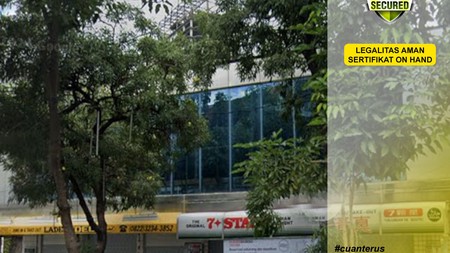 DISEWAKAN GEDUNG + TANAH KOMERSIAL JL TUNJUNGAN PUSAT KOTA SURABAYA 