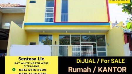 Dijual Rumah Raya Babatan Pratama - Nol Jalan Raya Kembar Cocok Buat Segala Usaha Komersial Area