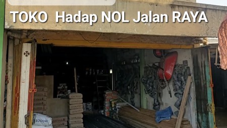 Murah 1 Milyaran Dijual Toko Nol Jalan Raya Mastrip - Waru Gunung - Karang Pilang - Cocok Buat Segala Usaha - Komersial Area