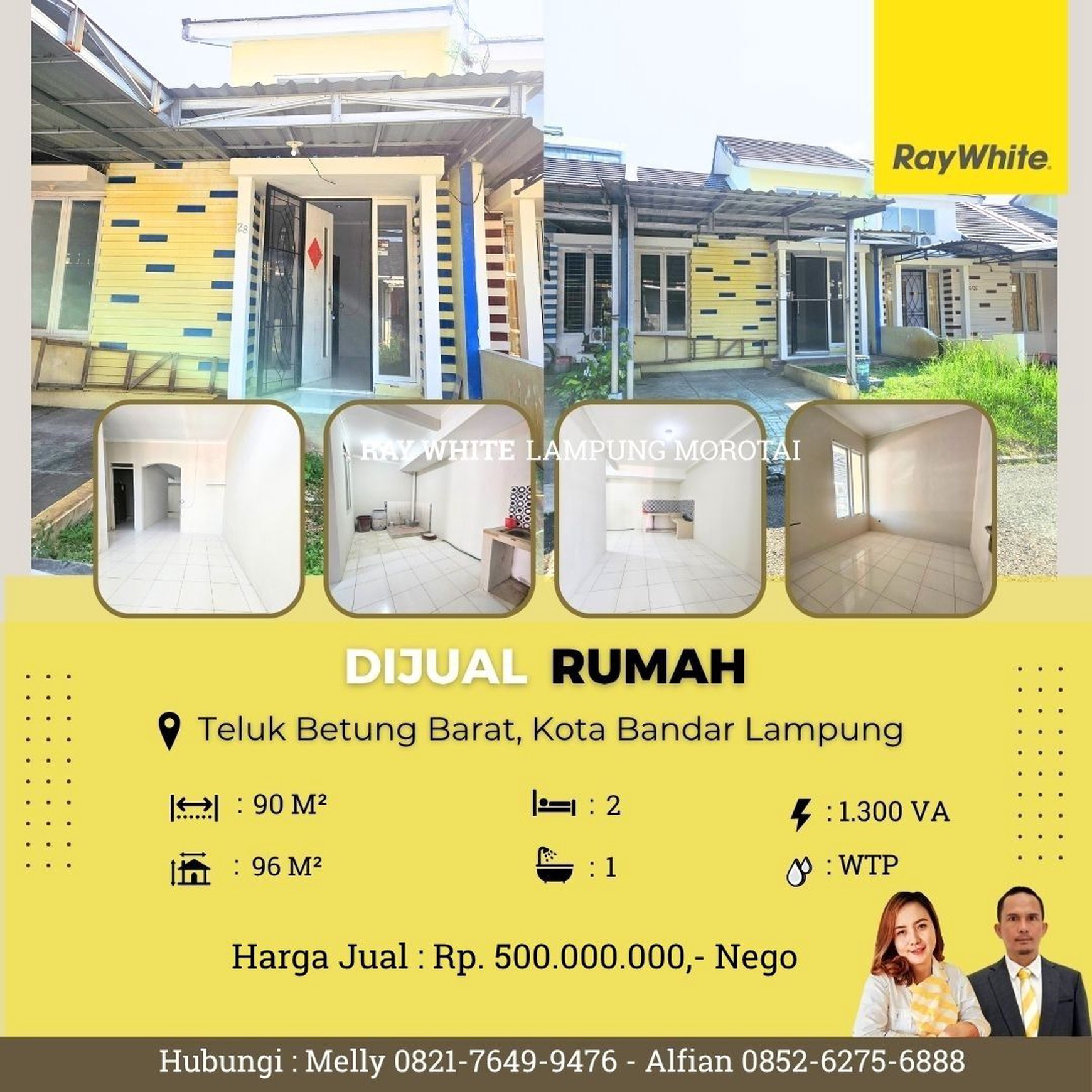 rumah murah teluk betung