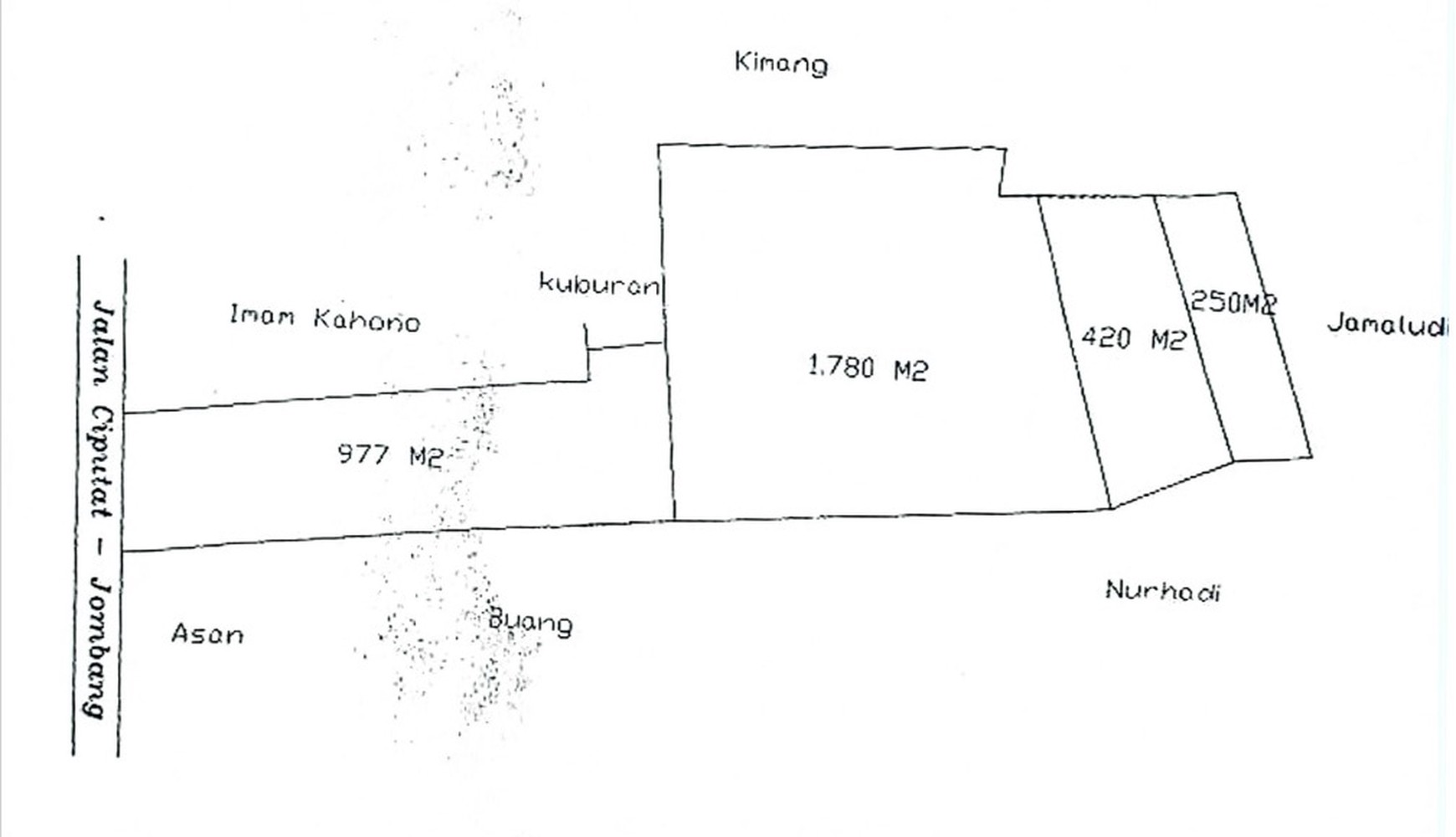 Kavling siap bangun di jombang ciputat