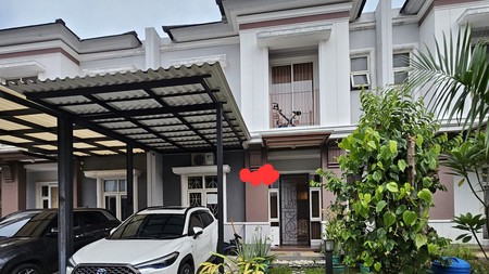 Dijual rumah di cluster Visana Nusa Loka BSD Tangerang Selatan 