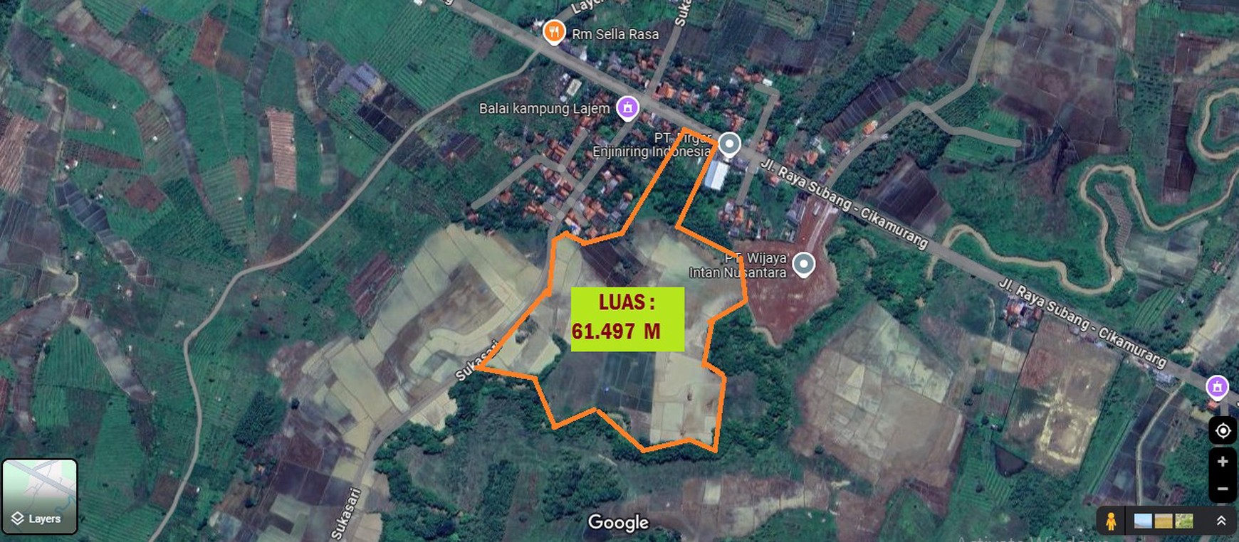 Kaveling Tanah Strategis Exit Tol Cipali Cikedung - Peluang Emas di Jantung Ekonomi Baru REBANA