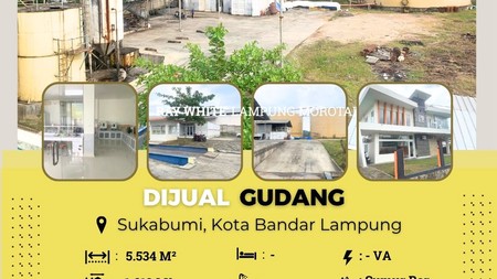 jual gudang murah sukabumi bandar lampung