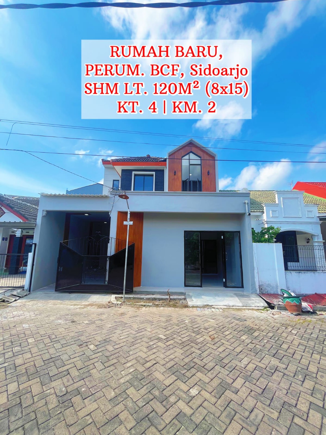 1924. Rumah Perumahan Sekawan Molek Bumi Citra Fajar Sidoarjo