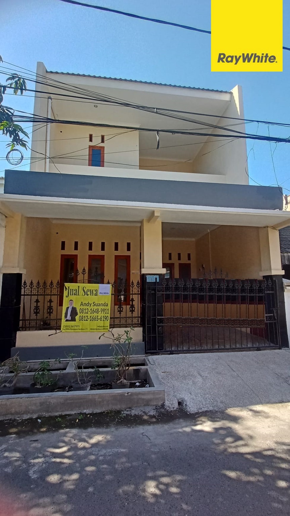 Dijual Rumah 2 lantai di Bendul Merisi Selatan Surabaya