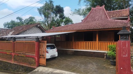 Rumah Joglo Jati Tua Dengan View Gunung Sumbing Kobonagung Bandongan Magelang