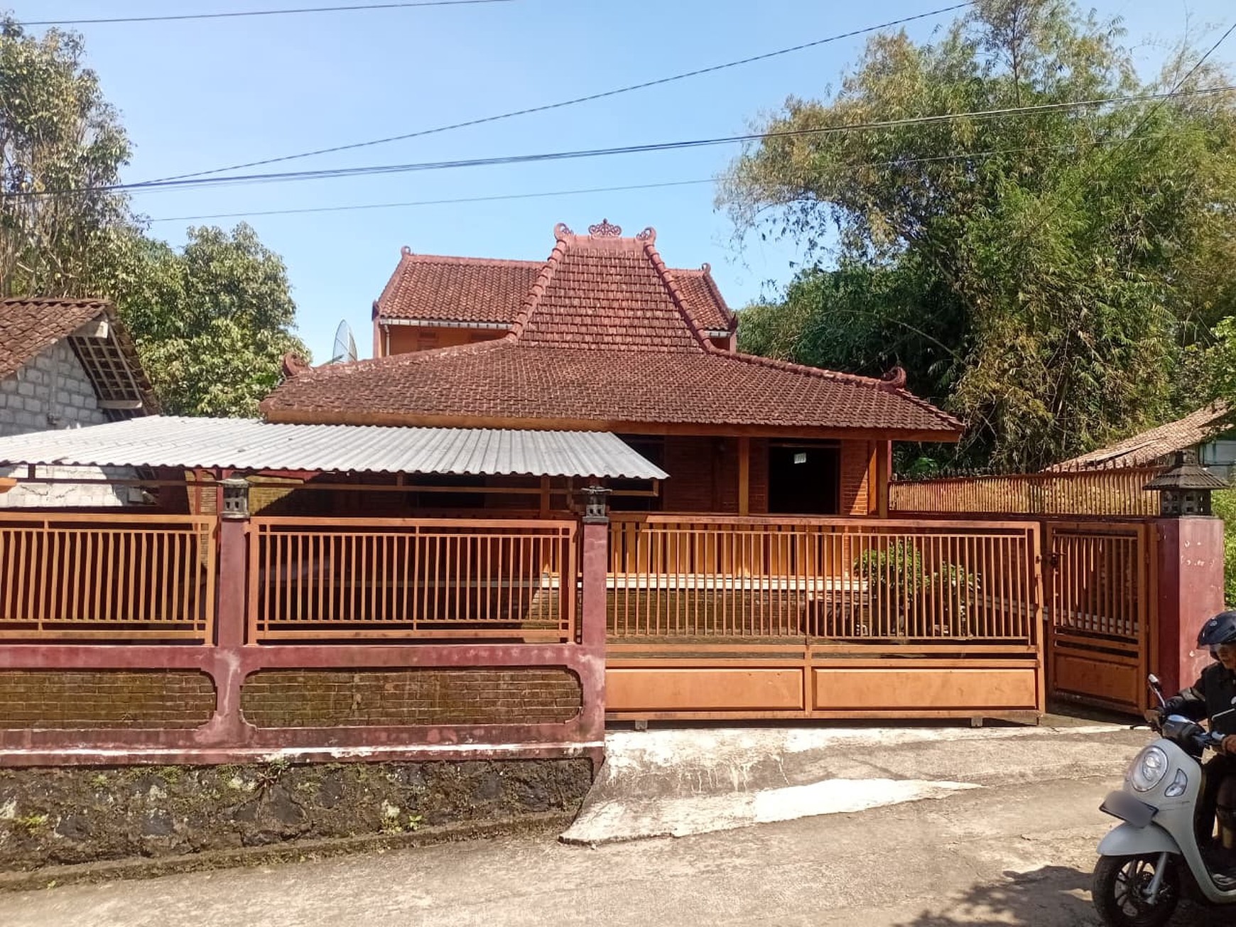 Rumah Joglo Jati Tua Dengan View Gunung Sumbing Kobonagung Bandongan Magelang