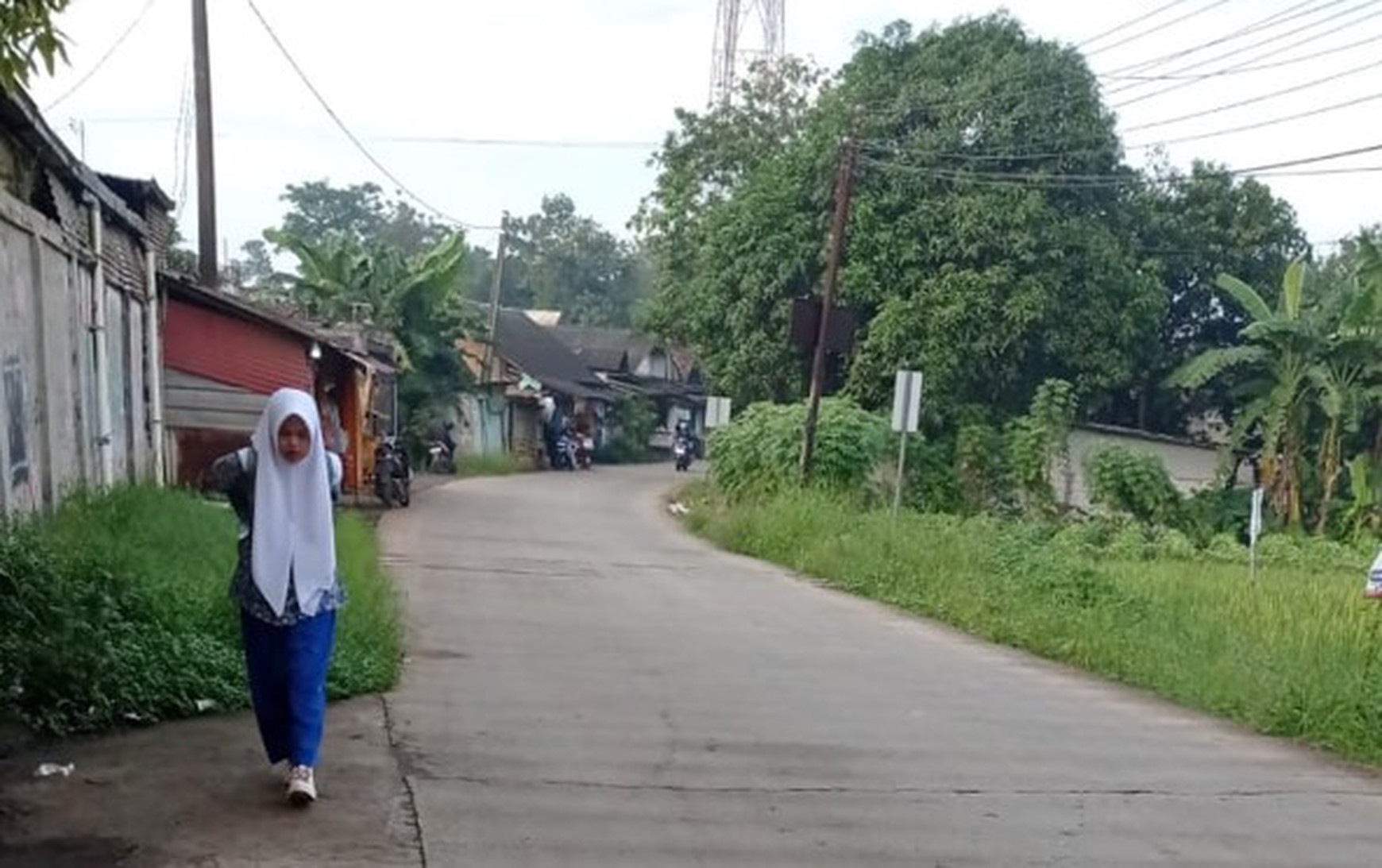 Tanah Luas di daerah CIlengsi Jawa Barat akses depan Jalan sudah COR