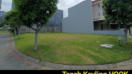 Dijual 219 m2 Tanah Kavling Pakuwon City Surabaya Timur - Row Jalan 4 Mobil - Dekat Sekolah Xin Zhong, Gloria, Al Azhar