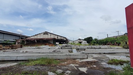 JUAL CEPAT  Ex  Pabrik Kawasan Industri Jl.  Krikilan,  Driyorejo Gresik