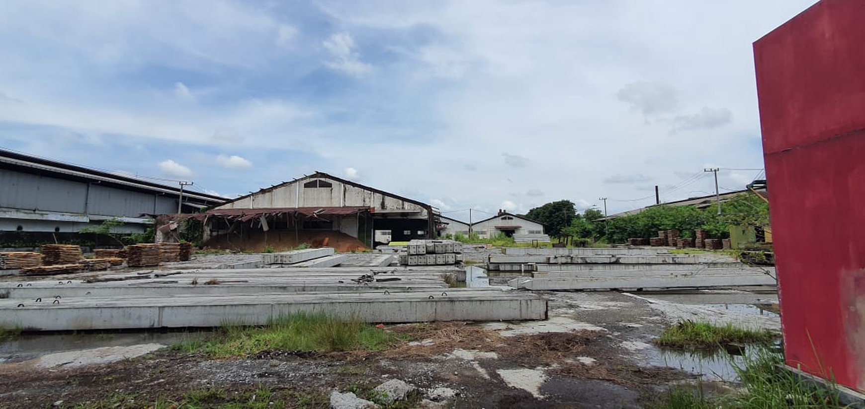 JUAL CEPAT Ex Pabrik Kawasan Industri Jl. Krikilan, Driyorejo Gresik