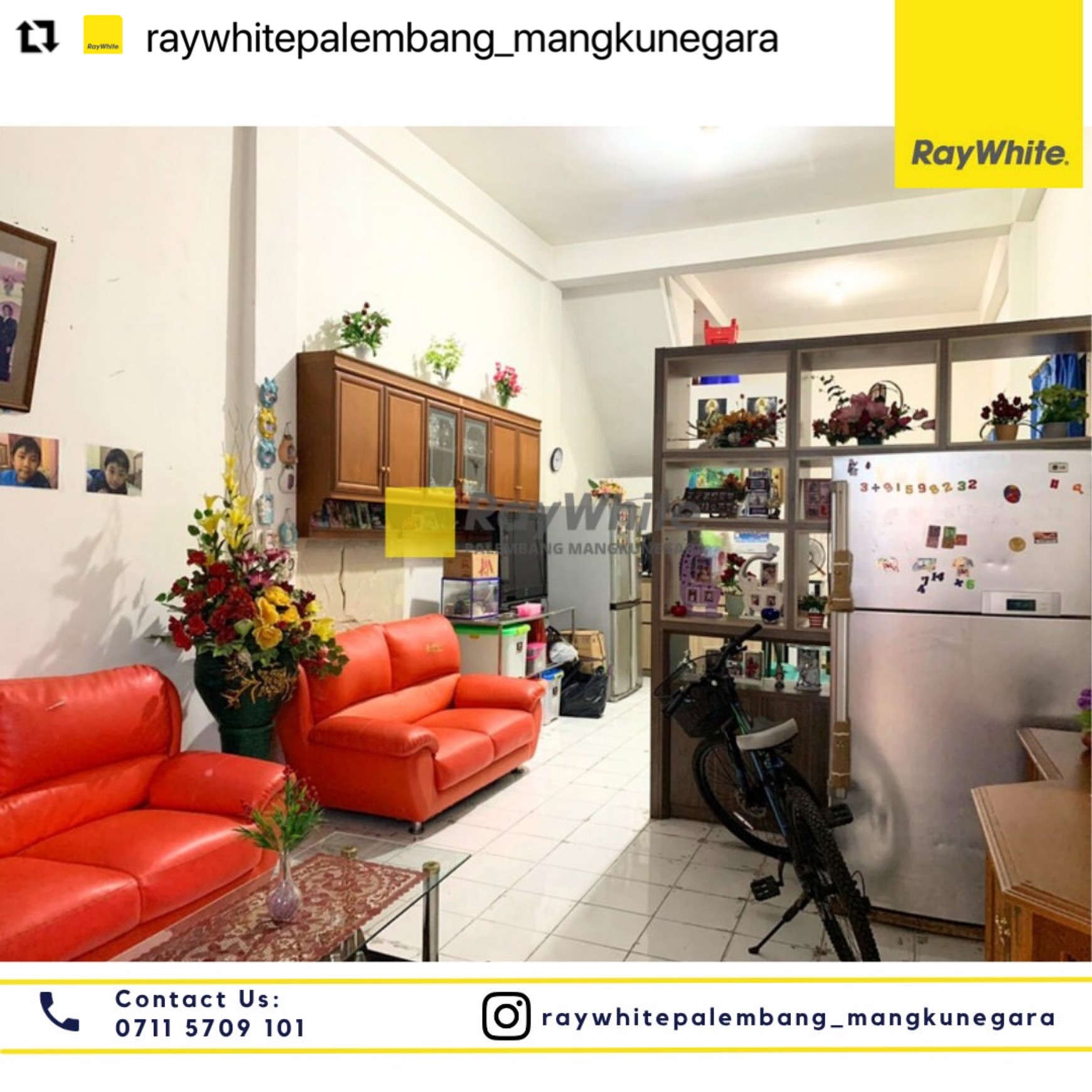 RUMAH SEWA PALEMBANG LENGKAP FURNISE 
