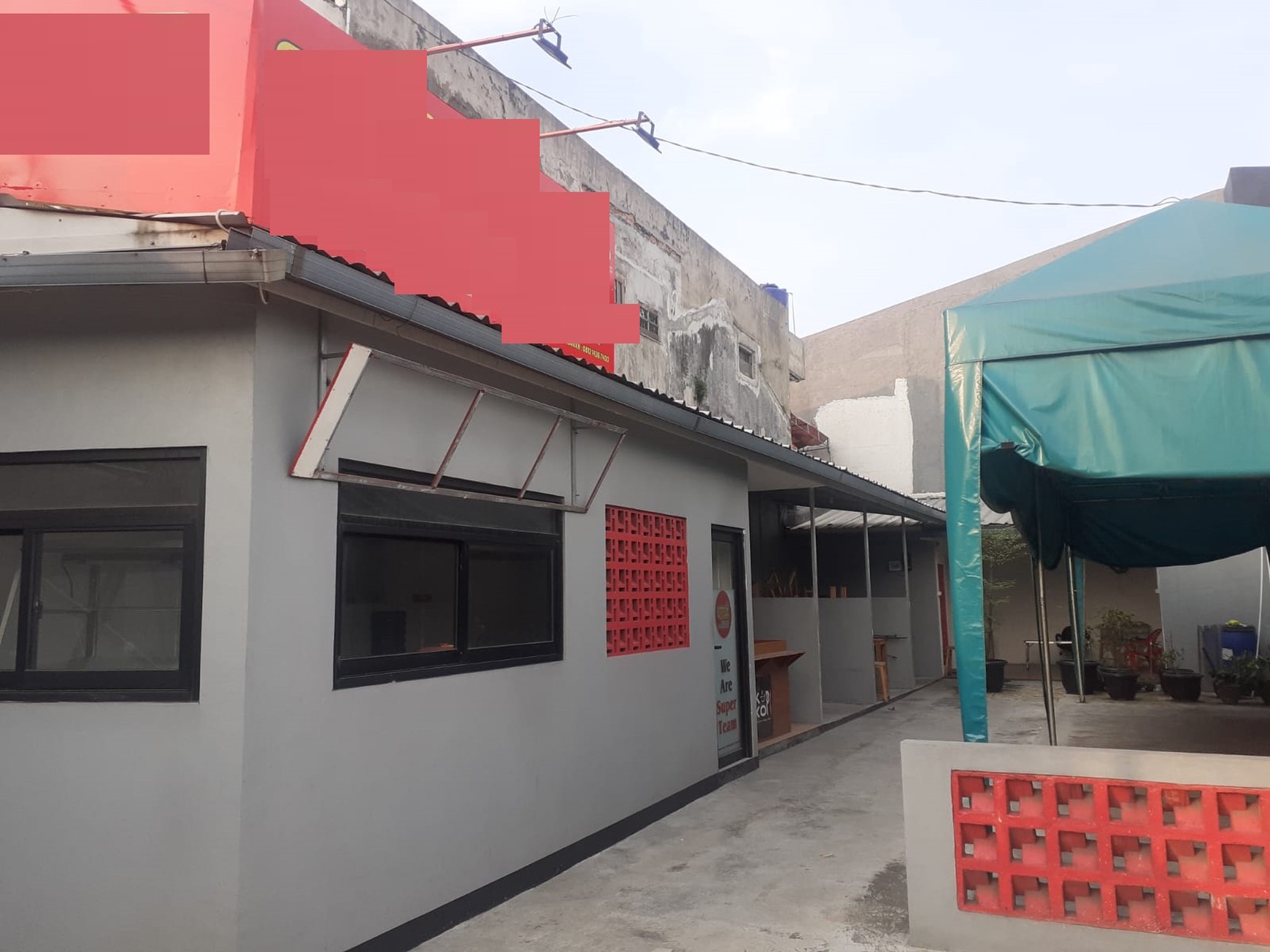 Ruko 1 lantai di jalan utama