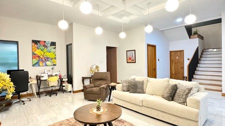 Rumah Villa Cantik di Sentul City Bogor Rumah Full Furnished 