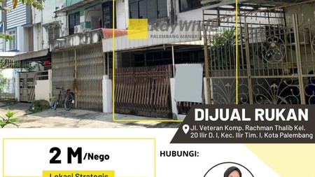 RUKAN MURAH PALEMBANG TENGAH KOTA 