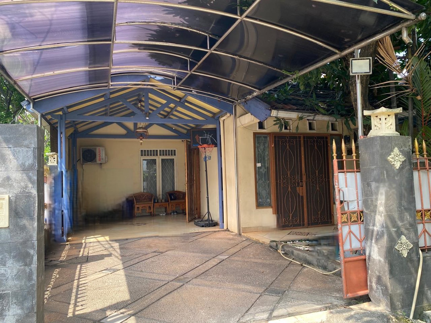 Rumah sudut, hitung tanah Bonus Rumah di Bintaro Jaya 