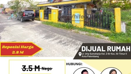 RUMAH MURAH PALEMBANG TENGAH KOTA 