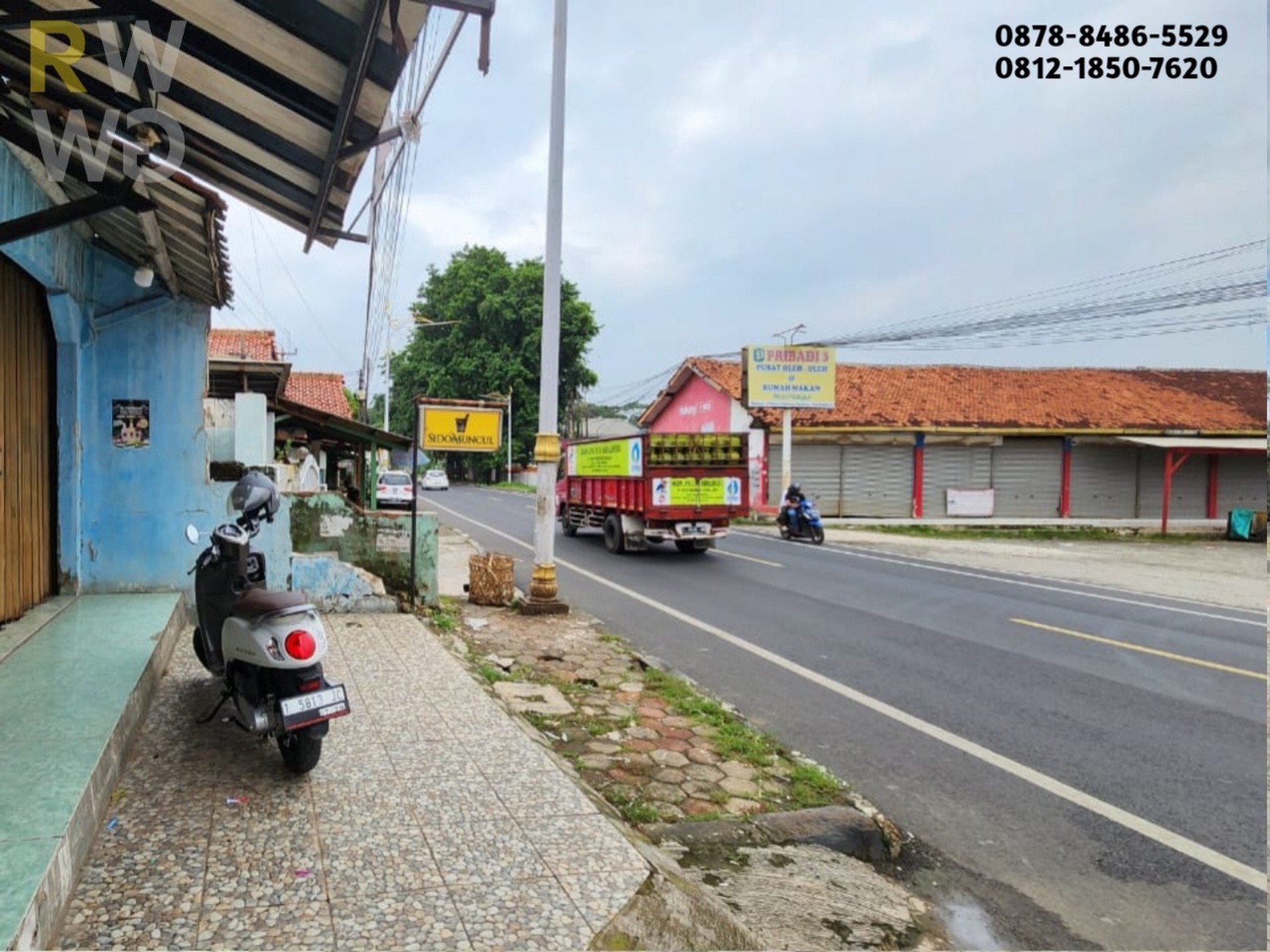 Rumah Dijual di Jalan Raya Cibening Purwakarta - Lokasi Strategis, Ada Kios & Kontrakan Siap Usaha