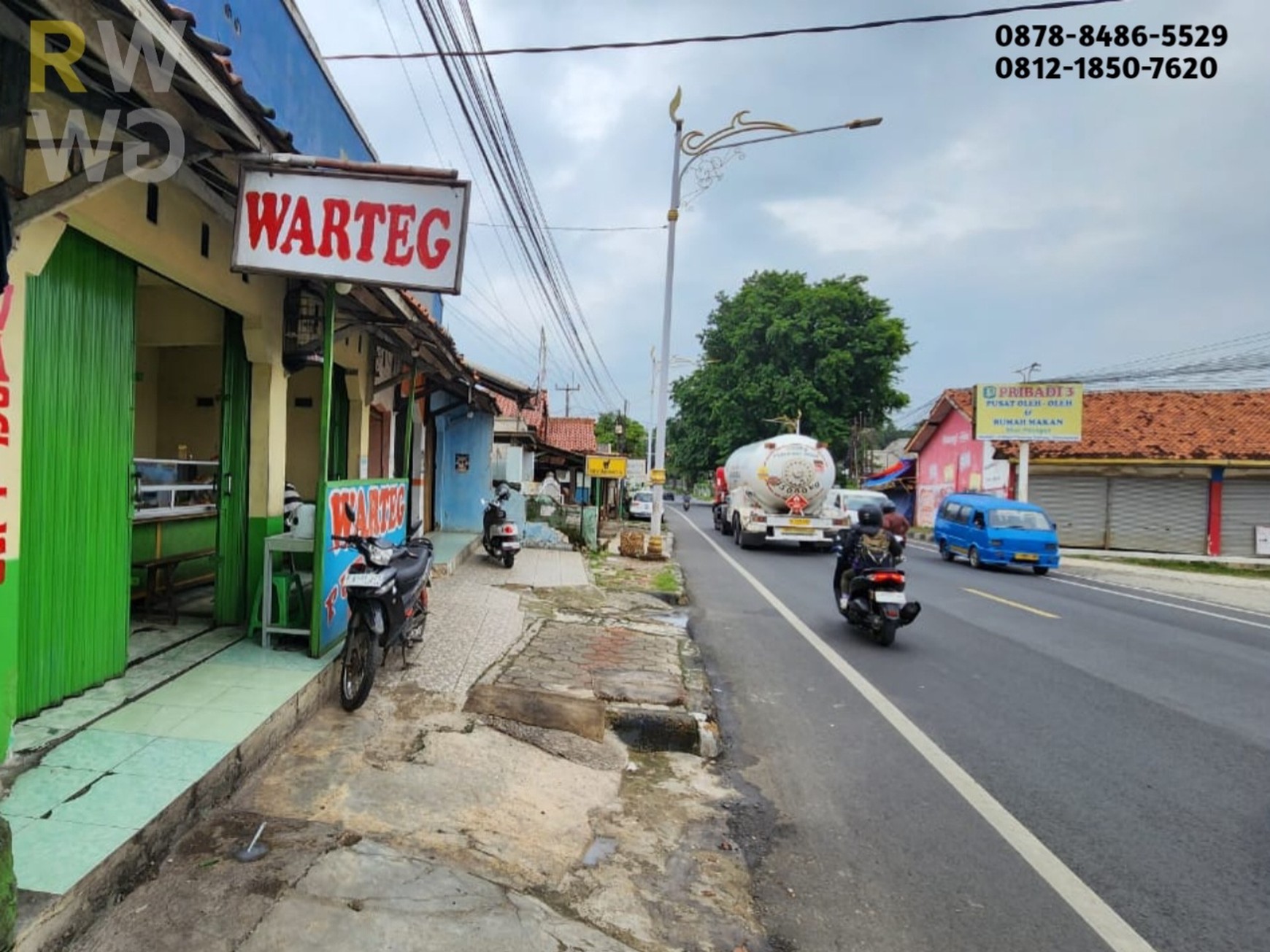Rumah Dijual di Jalan Raya Cibening Purwakarta - Lokasi Strategis, Ada Kios & Kontrakan Siap Usaha