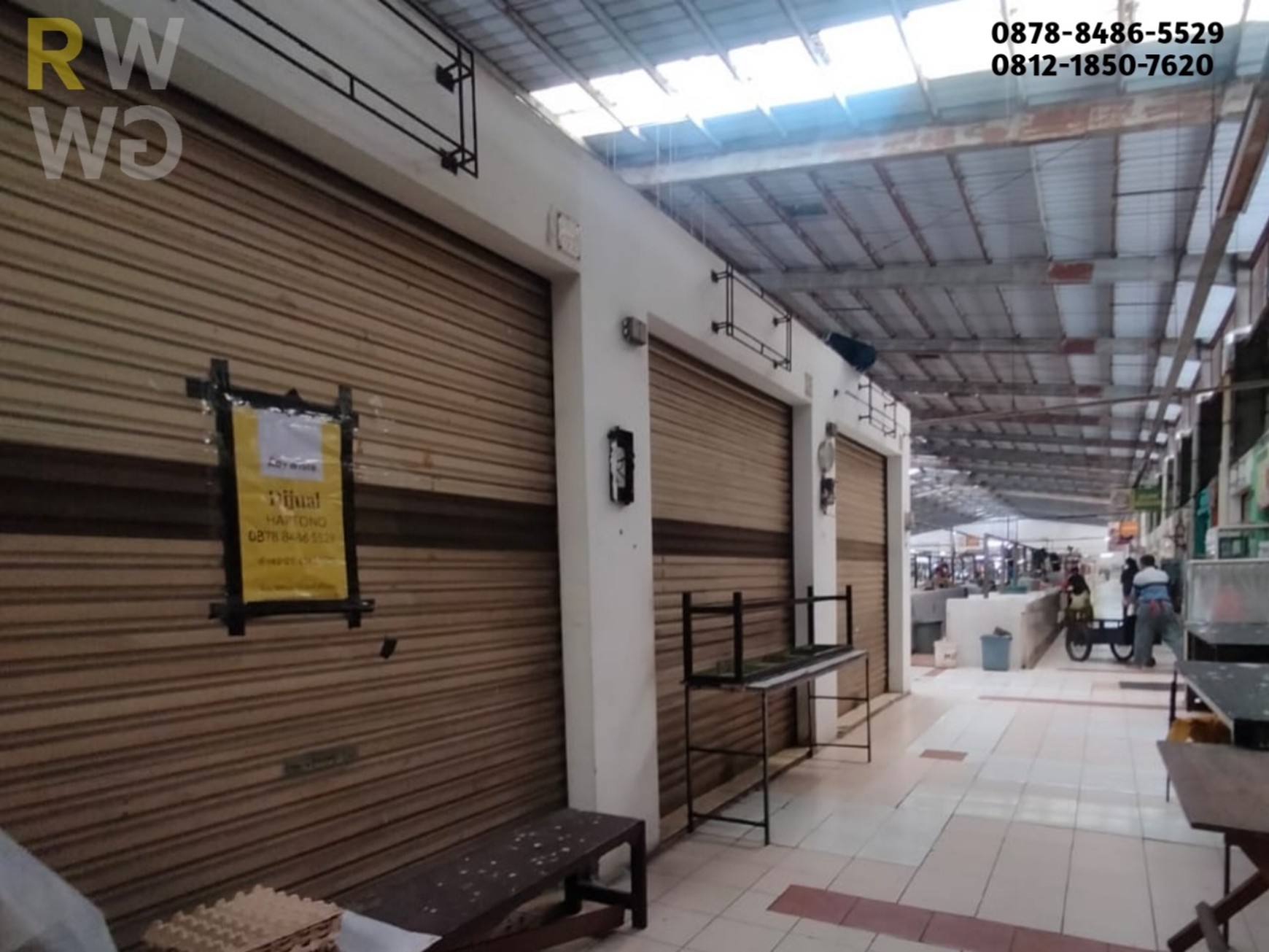 Kios Dijual di Pasar Modern Grand Wisata - Lokasi Strategis, Cocok untuk Usaha Kuliner
