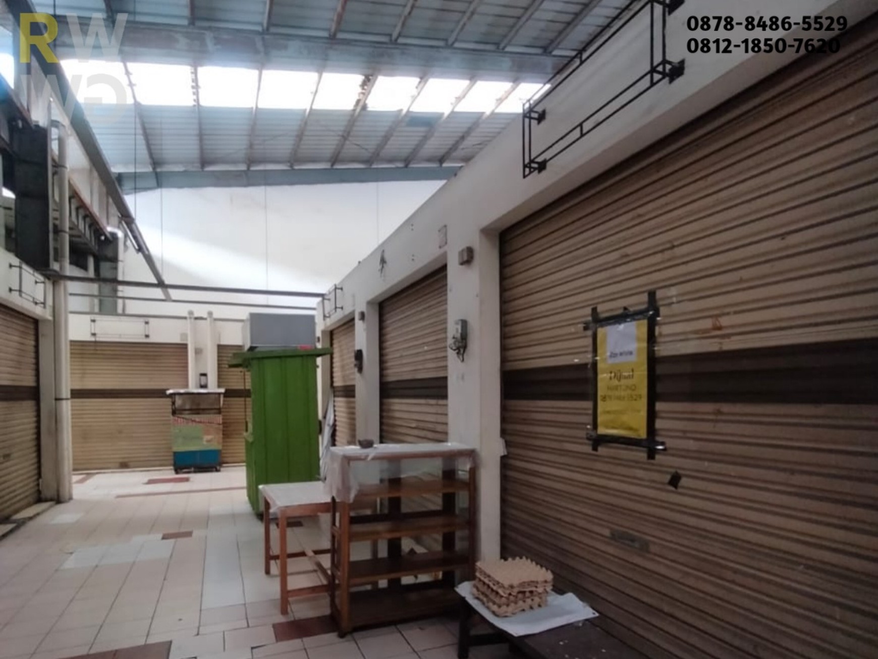Kios Dijual di Pasar Modern Grand Wisata - Lokasi Strategis, Cocok untuk Usaha Kuliner
